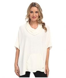 Calvin Klein Cowl Poncho w/ Pocket at Amazon